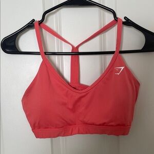 Gymshark Vibrant Coral Sports Bra